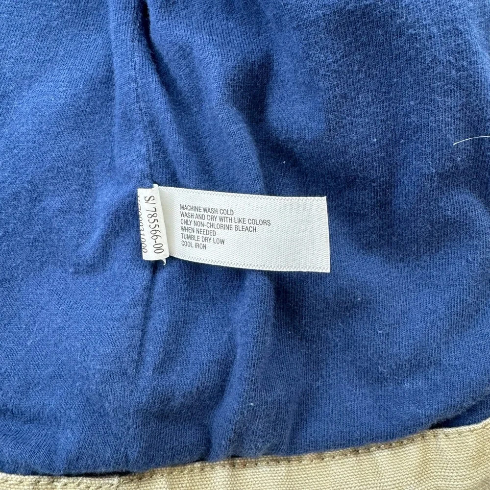 Gap kids tan khaki canvas jacket brown babygap zip up coat 100% cotton